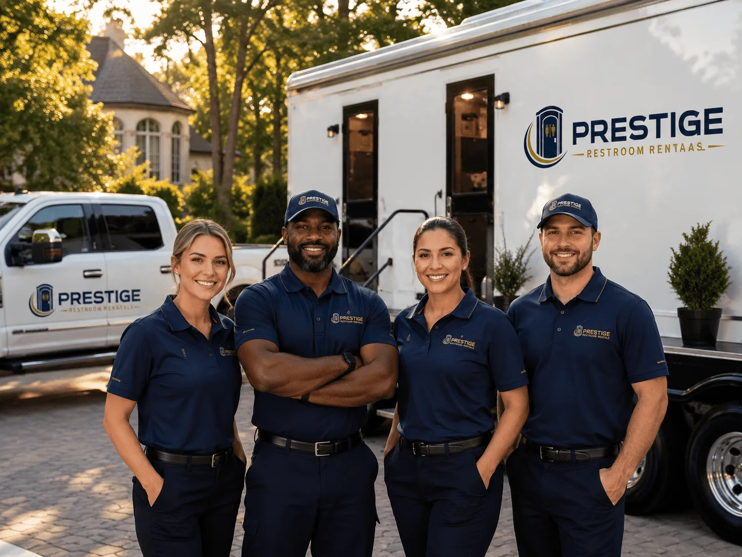 Trusted Luxury Portable Restrooms company in Onalaska, TX